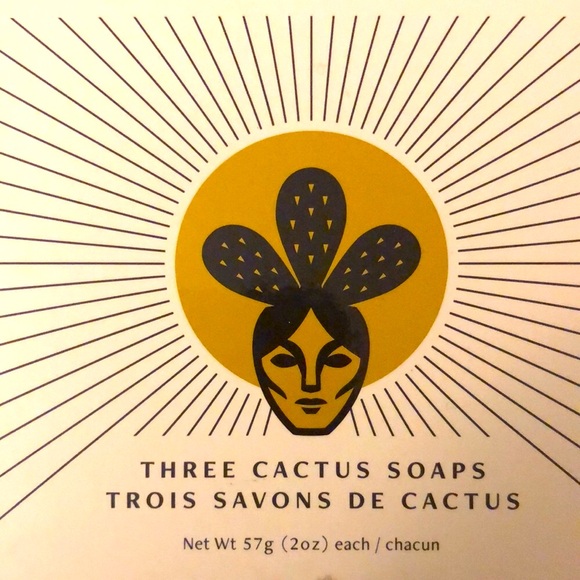 3 Cactus soaps + 1 Mini Mandarin Body Polish (exfoliant) - Picture 7 of 7